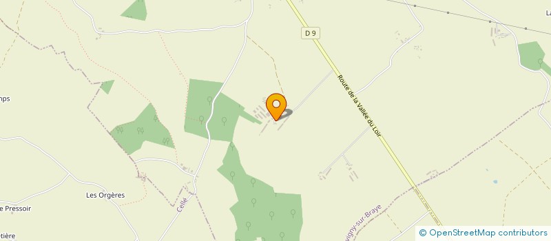 localisation de l'entreprise SCEA DES LANDES à SAVIGNY-SUR-BRAYE
