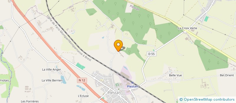 localisation de l'entreprise SCEA DES LANDES DU VAL à PLESTAN