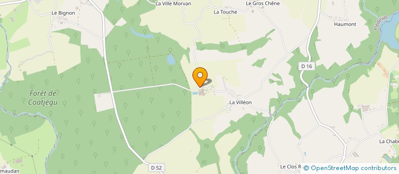 localisation de l'entreprise SCEA DES LOGES  PLEDELIAC