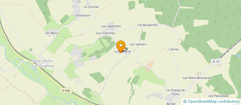 localisation de l'entreprise SCEA DES LOMBARDS à CHARNY OREE DE PUISAYE