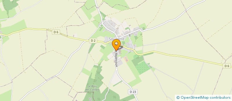localisation de l'entreprise SCEA DES MARAIS à SOUASTRE