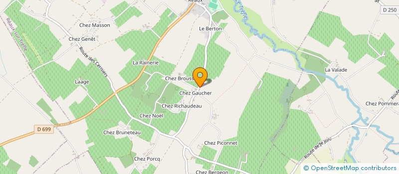 localisation de l'entreprise SCEA DES MARTINS à REAUX SUR TREFLE