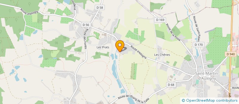 localisation de l'entreprise SCEA DES MASSICOTS  SAINT-MARTIN D AUXIGNY