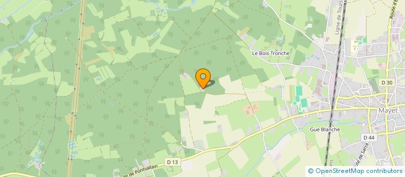 localisation de l'entreprise SCEA DES MESANGES à VERNEIL LE CHETIF