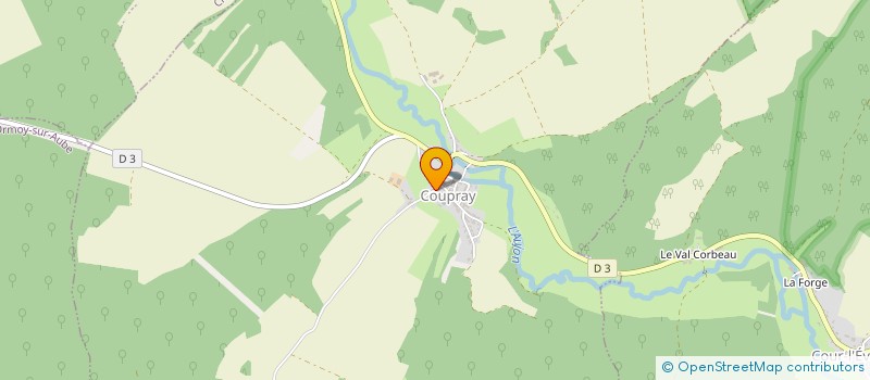 localisation de l'entreprise SCEA DES MEULOTS à COUPRAY