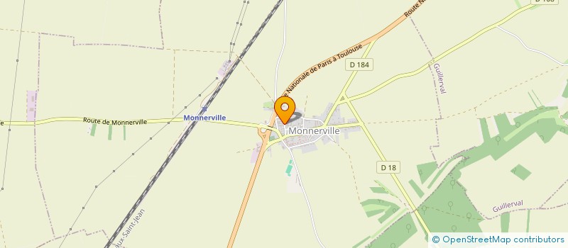 localisation de l'entreprise SCEA DES MILLEROSES  MONNERVILLE