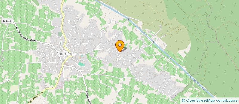 localisation de l'entreprise SCEA DES MINIMES  POURRIERES