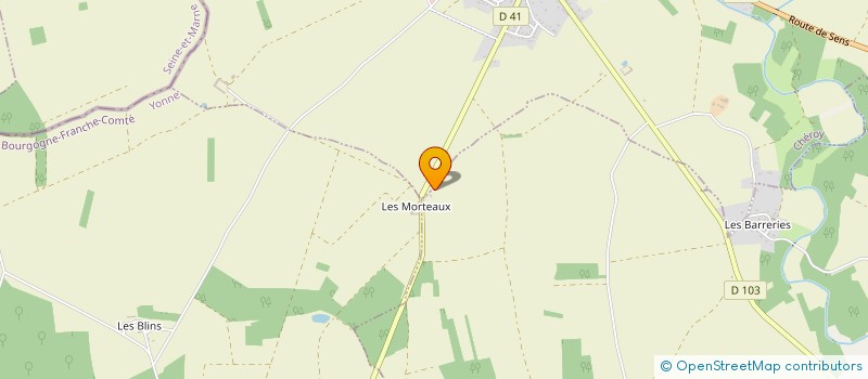 localisation de l'entreprise SCEA DES MORTEAUX à JOUY