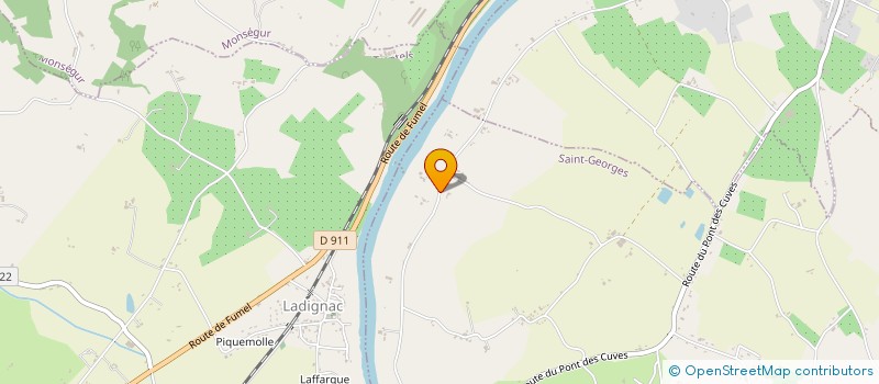 localisation de l'entreprise SCEA DES ONDES à SAINT-GEORGES