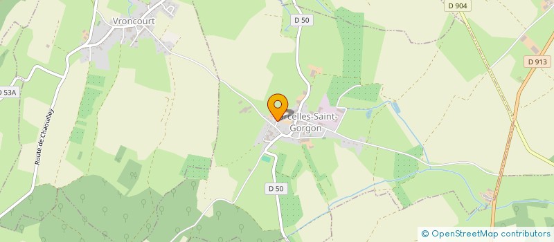 localisation de l'entreprise SCEA DES OXALIDES  FORCELLES-SAINT-GORGON