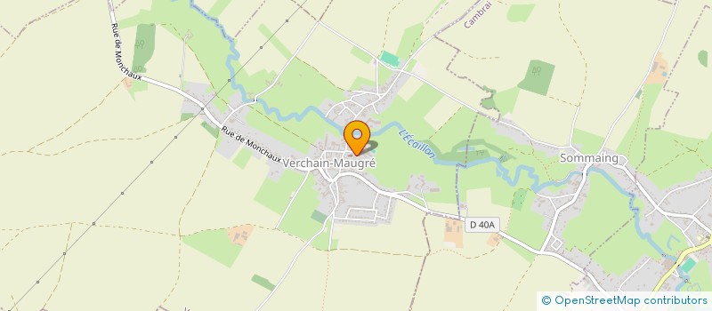 localisation de l'entreprise SCEA DES PALPLANCHES à VERCHAIN-MAUGRE