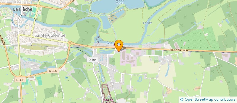 localisation de l'entreprise SCEA DES PELOUSES à BAZOUGES CRE SUR LOIR