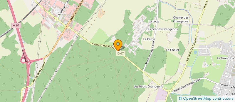 localisation de l'entreprise SCEA DES PELURES à SAINT-MAUR