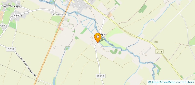 localisation de l'entreprise SCEA DES PEUPLIERS à TOURNAI-SUR-DIVE