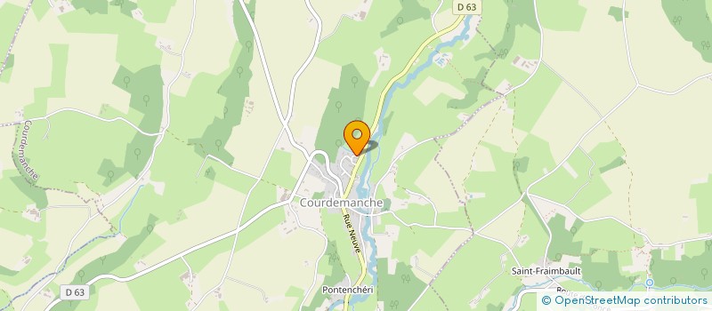 localisation de l'entreprise SCEA DES PIEDORS  SAINT-GEORGES-DE-LA-COUEE