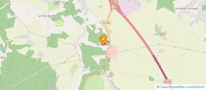 localisation de l'entreprise SCEA DES PLAINES D'ADELIA  SAINT-AUBIN-SUR-GAILLON