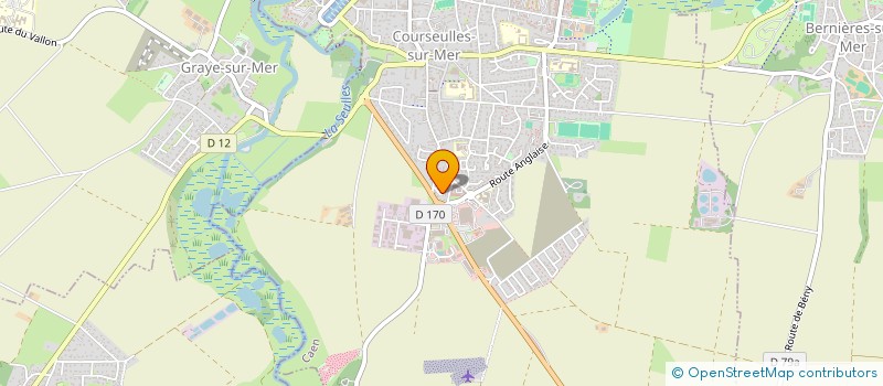 localisation de l'entreprise SCEA DES PLANCHES à COURSEULLES-SUR-MER