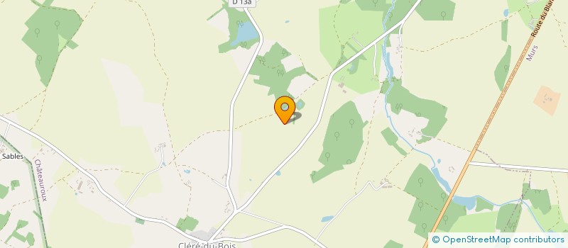 localisation de l'entreprise SCEA DES PRESLIERES à CLERE-DU-BOIS