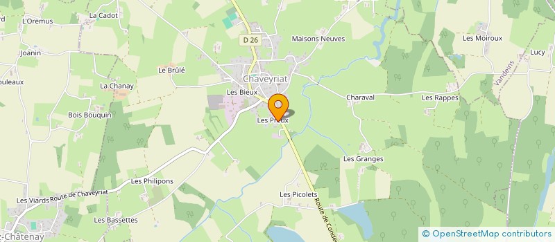 localisation de l'entreprise SCEA DES PREUX à CHAVEYRIAT