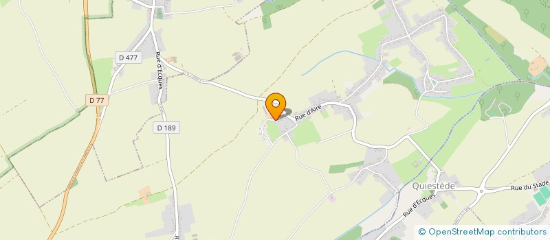 localisation de l'entreprise SCEA DES QUATRE CHENES  ECQUES