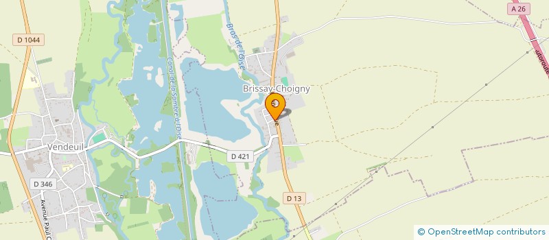 localisation de l'entreprise SCEA DES QUATRE FONTAINES  REGNY