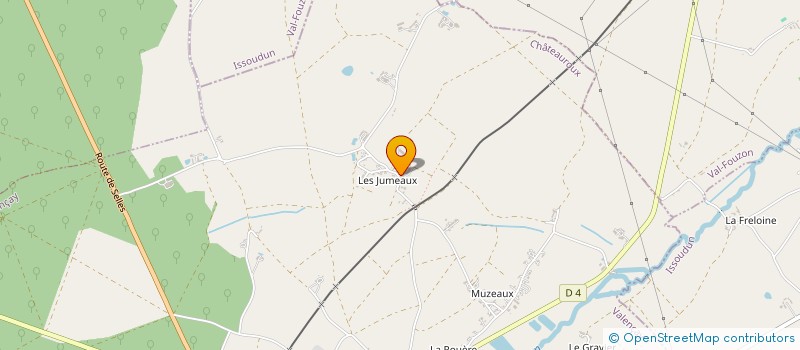 localisation de l'entreprise SCEA DES RAMONO à VALENCAY