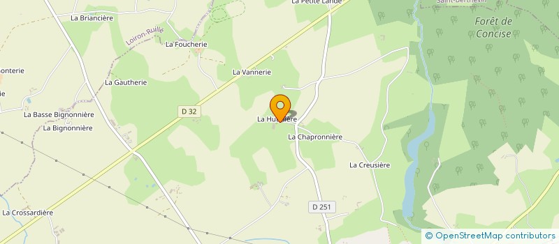 localisation de l'entreprise SCEA DES ROCHETTES  AHUILLE