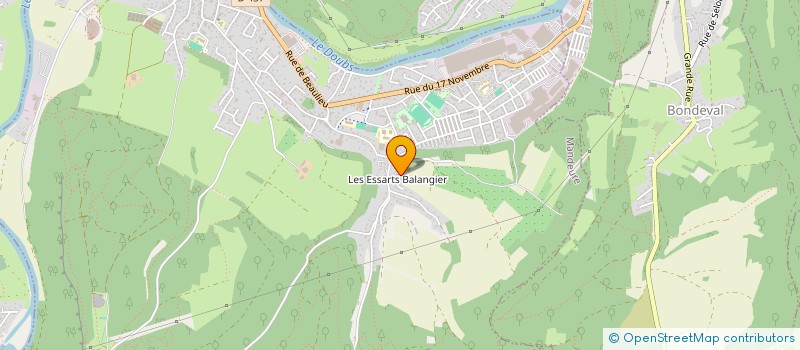 localisation de l'entreprise SCEA DES ROSSEYS  MANDEURE