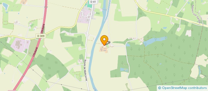localisation de l'entreprise SCEA DES SABLES à NOYEN SUR SARTHE