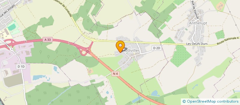 localisation de l'entreprise SCEA DES SABLONS  HUDIVILLER