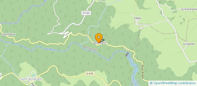 localisation de l'entreprise SCEA DES SALESSES à MONTGRELEIX