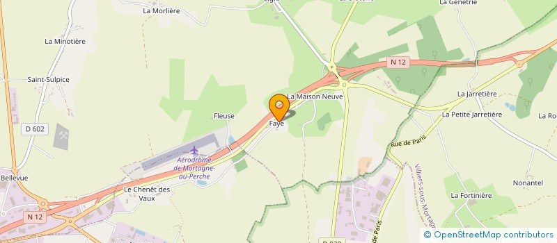 localisation de l'entreprise SCEA DES SENTIGNY à SAINT-HILAIRE-LE-CHATEL