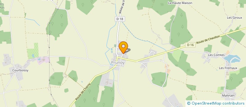 localisation de l'entreprise SCEA DES SIMEONS à CHARNY OREE DE PUISAYE