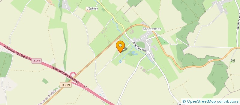 localisation de l'entreprise SCEA DES SOURCES  MORTEMER