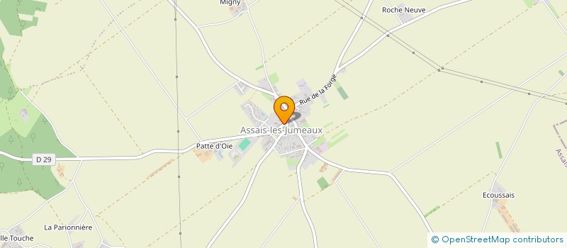 localisation de l'entreprise SCEA DES TILLEULS à ASSAIS-LES-JUMEAUX