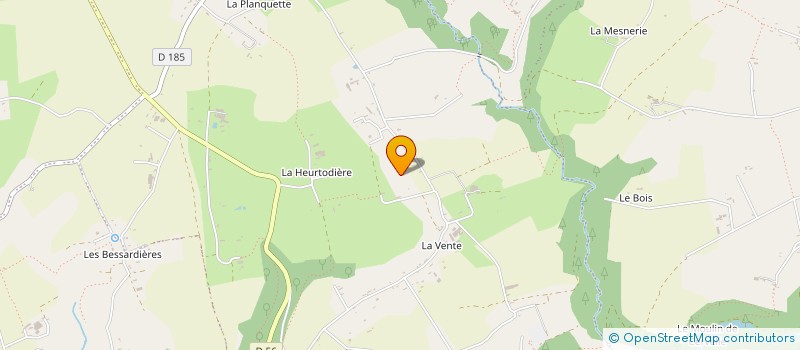 localisation de l'entreprise SCEA DES TISONS à SOULEUVRE EN BOCAGE