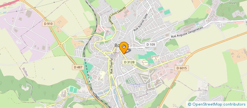 localisation de l'entreprise SCEA DES TOURELLES  BOLBEC