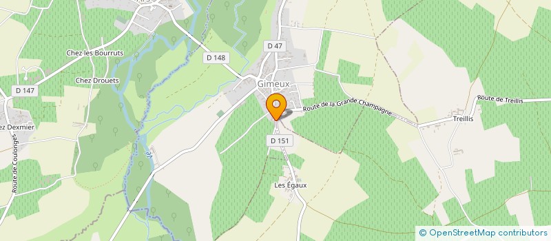 localisation de l'entreprise SCEA DES TROIS COMBES  GIMEUX