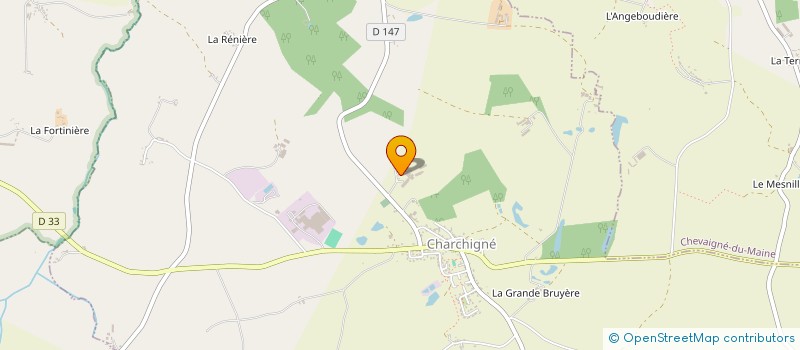 localisation de l'entreprise SCEA DES TROIS EPIS à CHARCHIGNE