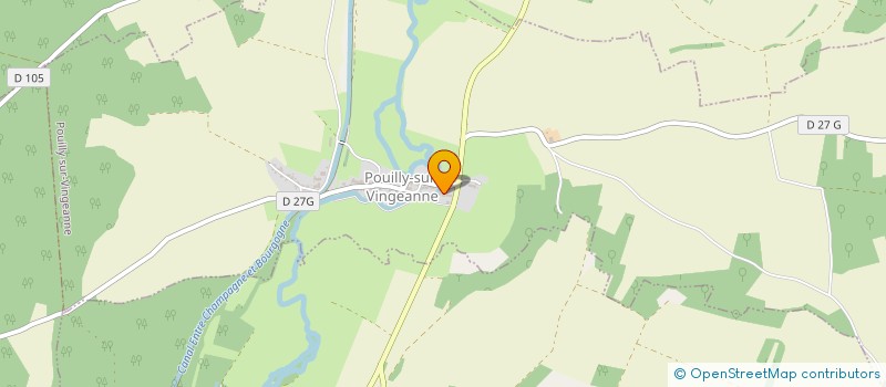 localisation de l'entreprise SCEA DES TROIS ETANGS à POUILLY-SUR-VINGEANNE