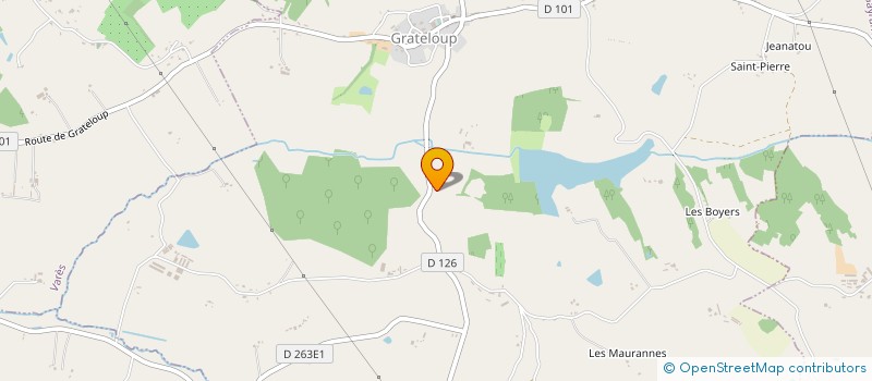 localisation de l'entreprise SCEA DES TROIS FRERES à FAUILLET