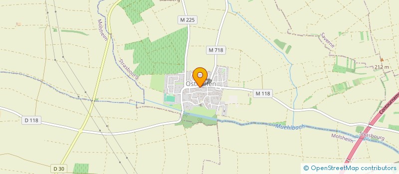 localisation de l'entreprise SCEA DES TROIS M  OSTHOFFEN