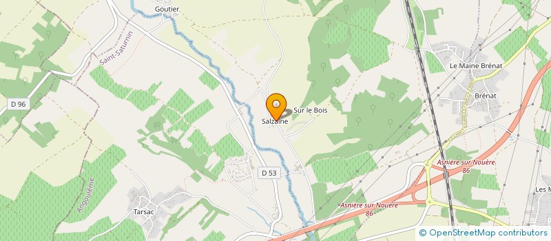localisation de l'entreprise SCEA DES TROIS PALMIERS à ASNIERES-SUR-NOUERE