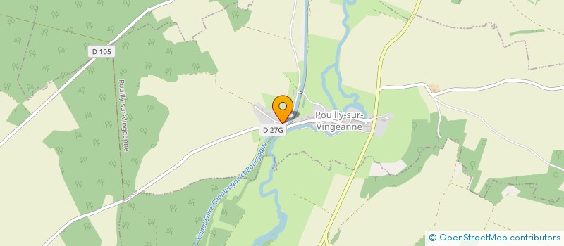 localisation de l'entreprise SCEA DES TROIS SAULES à POUILLY-SUR-VINGEANNE
