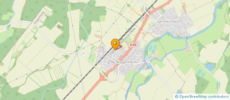 localisation de l'entreprise SCEA DES TUILERIES SCHAEFFER  KOGENHEIM