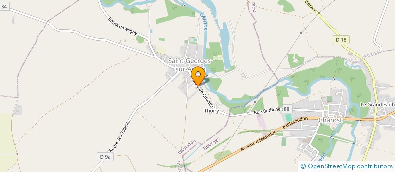 localisation de l'entreprise SCEA DES VARENNES à SAINT-GEORGES-SUR-ARNON