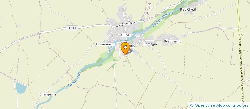 localisation de l'entreprise SCEA DES VAUBOIS à CHEF-BOUTONNE