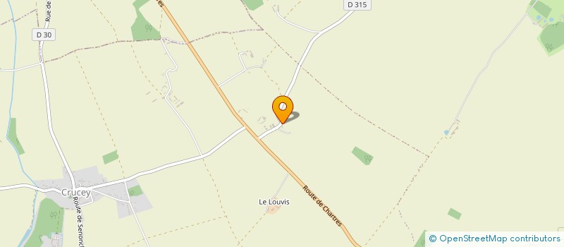 localisation de l'entreprise SCEA DES VENEURS à CRUCEY-VILLAGES