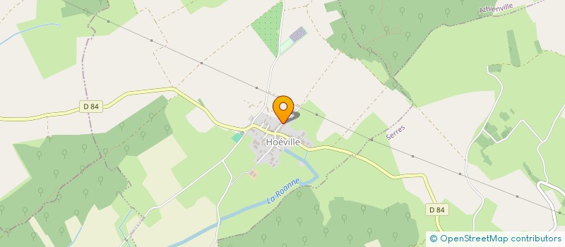 localisation de l'entreprise SCEA DES VERGERS DE STANISLAS  HOEVILLE