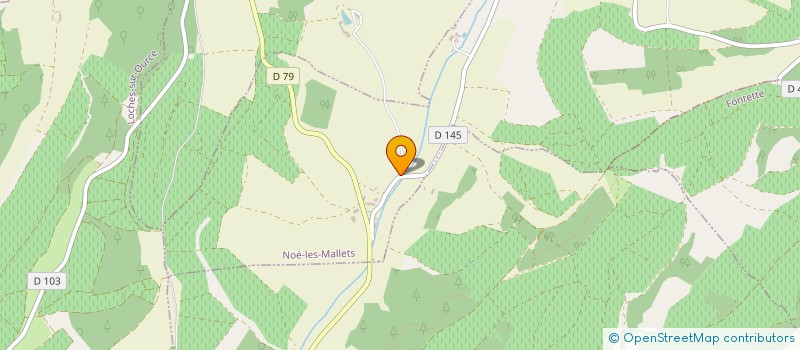 localisation de l'entreprise SCEA DES VIGNOBLES DU GRAND MALLET à NOE-LES-MALLETS